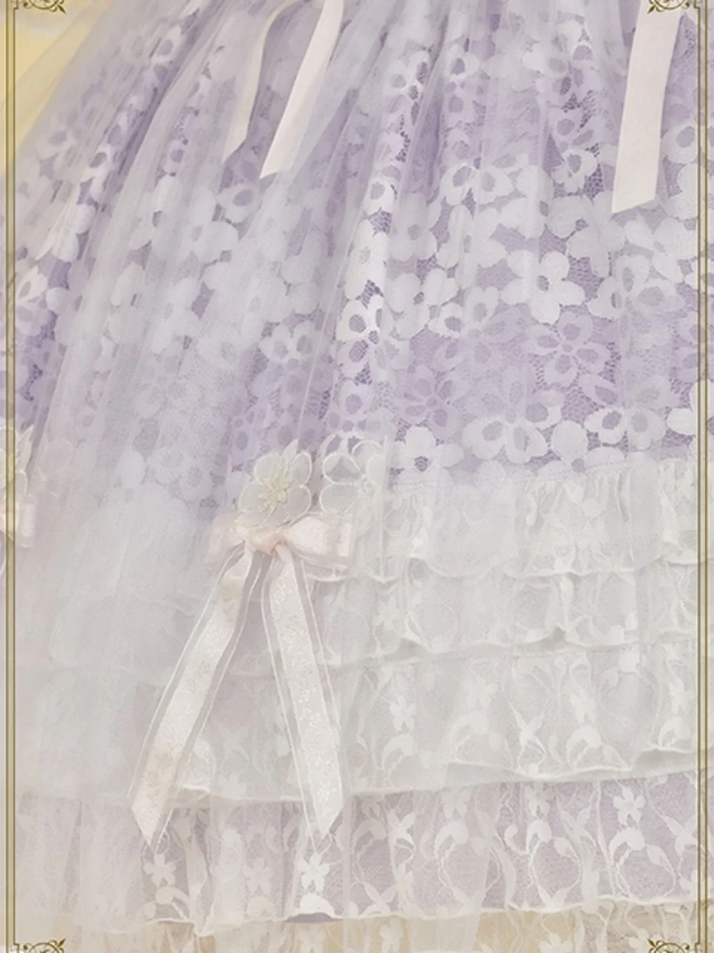 BABY THE STARS SHINE BRIGHT Fairy Floral Canon JSK Lavender Lolita Dress
